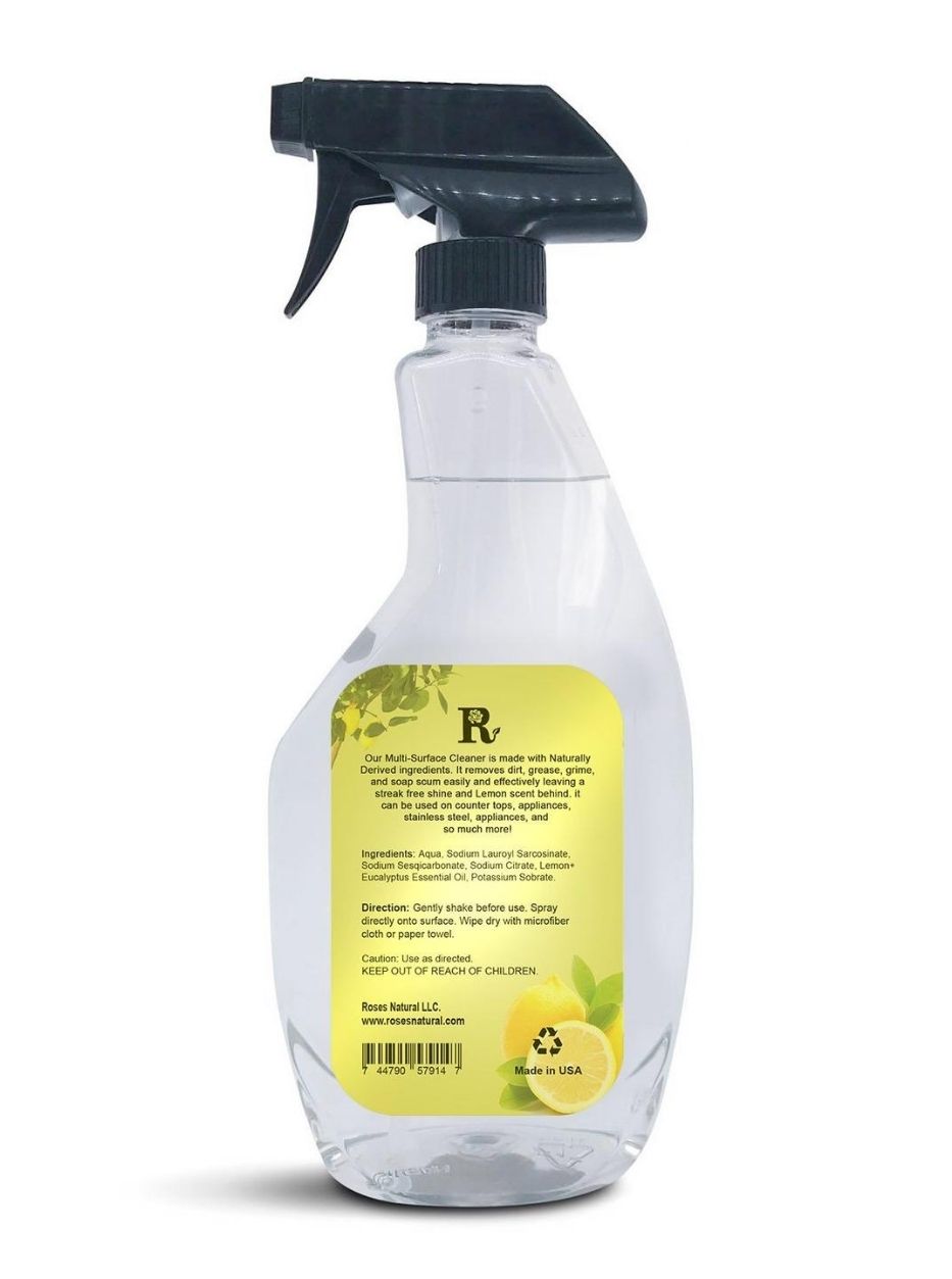 Natural Multi-Surface Cleaner - Lemon + Eucalyptus