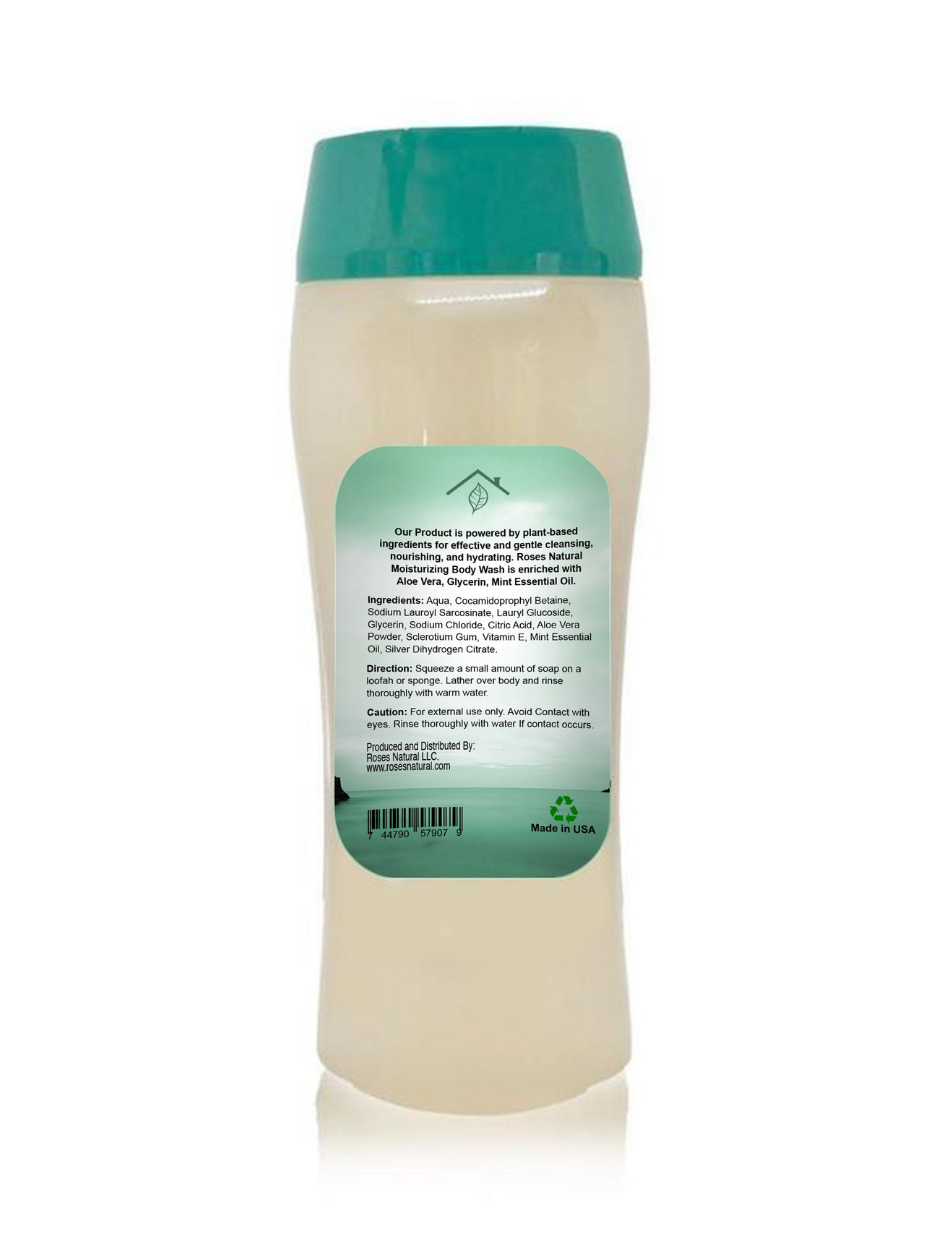 Moisturizing Natural Body Wash - Mint