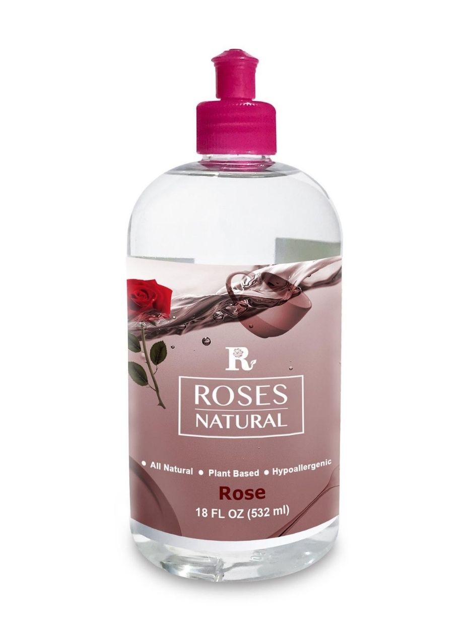 Natural Dish Soap - Rose