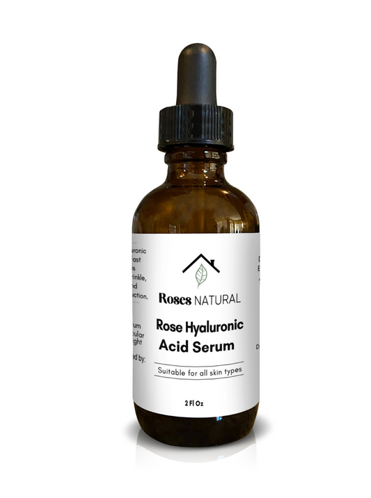 Rose Hyaluronic Acid Serum - 2 oz