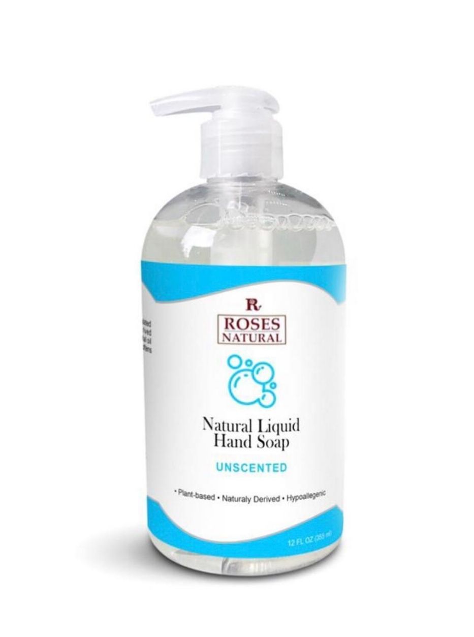 Natural Liquid Hand Soap - Unscented