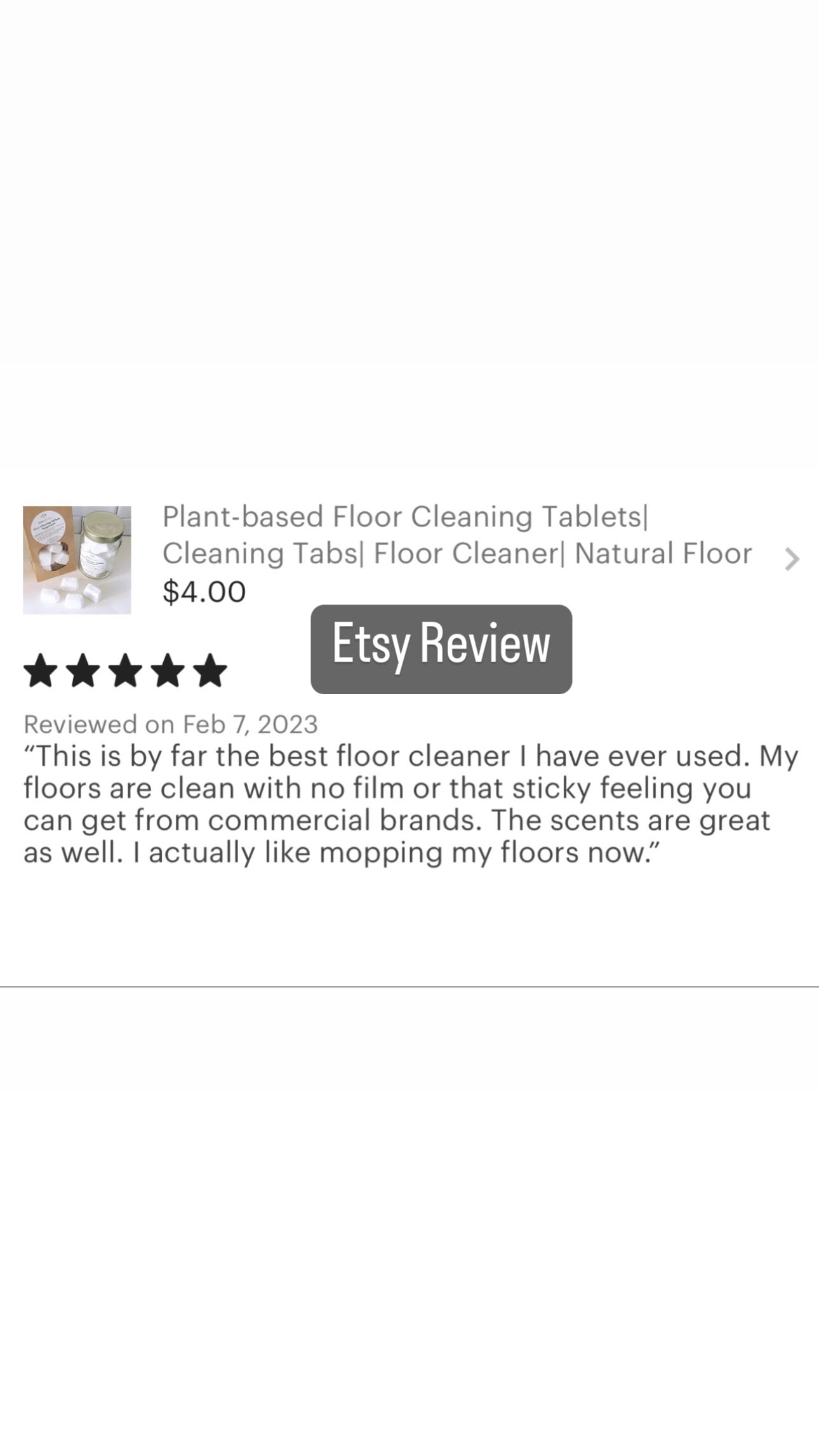 Plant-Based Floor Cleaner - Lavender